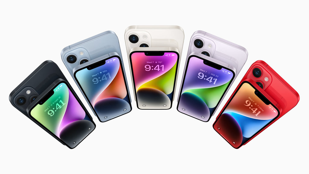 linha iPhone 14 Plus e iPhone 14 Plus Plus