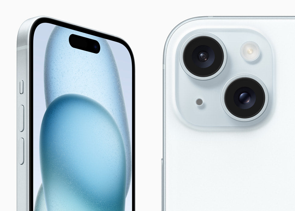 iPhone 15 design e câmera